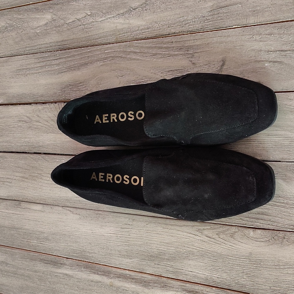New AerosolesPaynes Tailored-Loafer In Black Size Woman's 6